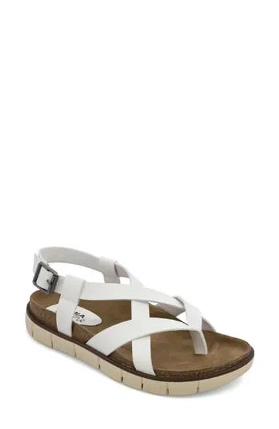 Mia Amore Elain Strappy Sandal In White