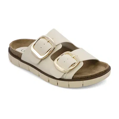 Mia Amore Womens Mylaa Flat Sandals In Neutral