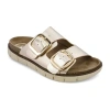 Mia Amore Womens Mylaa Flat Sandals In White