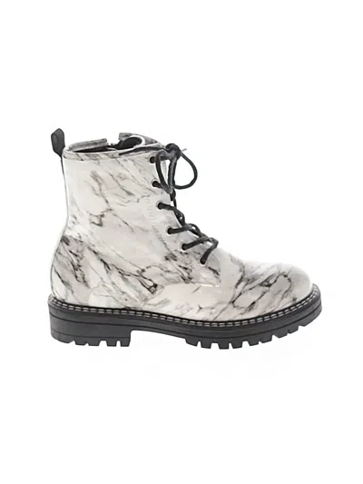 Pre-owned Mia Ankle Boots In Gray