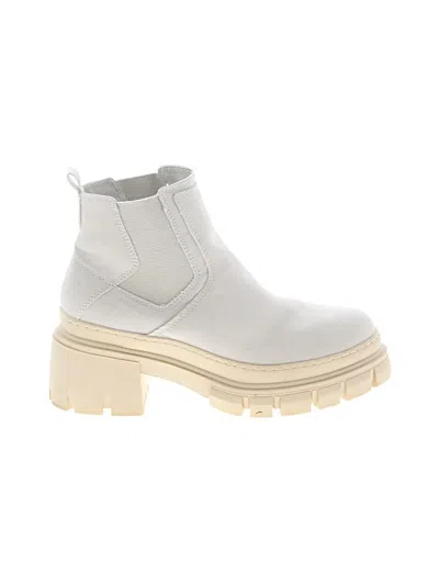 Pre-owned Mia Ankle Boots In Gray