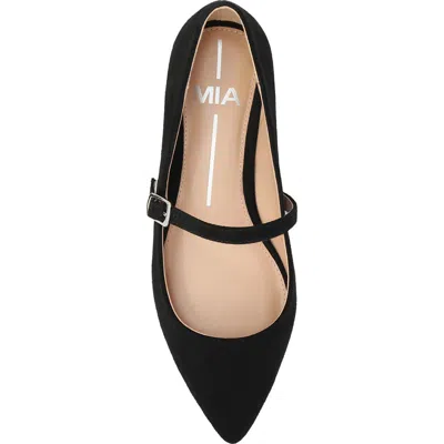MIA MIA AVIBA MARY JANE POINTED TOE FLAT