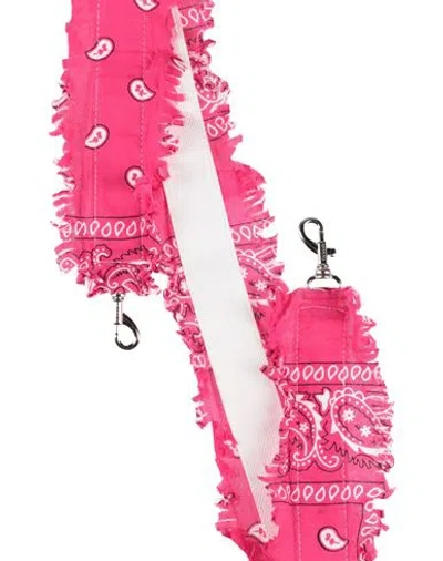 Mia Bag Woman Bag Strap Fuchsia Size - Cotton In Pink