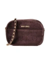 Mia Bag Woman Cross-body Bag Dark Brown Size - Polyester