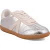 Mia Baker Sneaker In Silver/wash Wshite