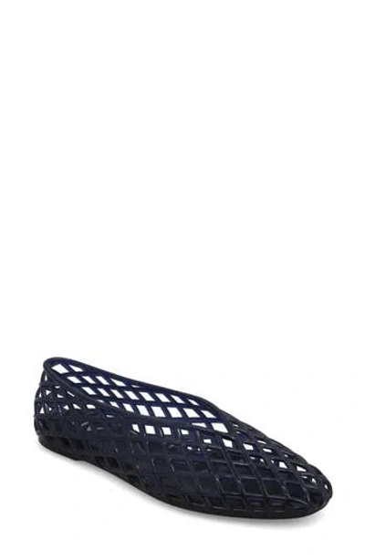 Mia Bali Jelly Flat In Blue