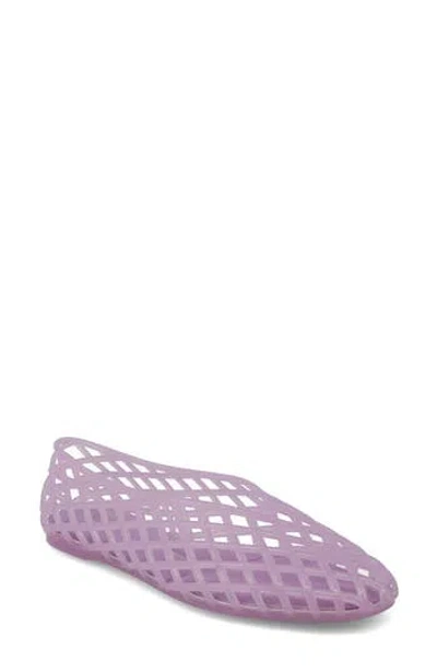 Mia Bali Jelly Flat In Purple