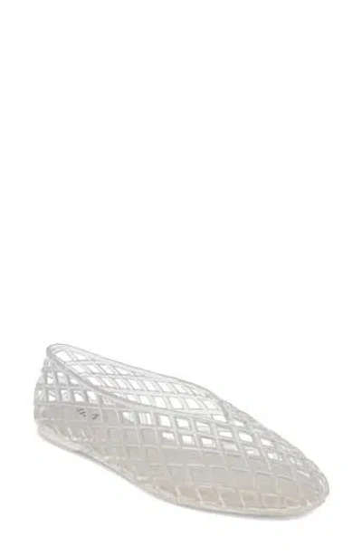 Mia Bali Jelly Flat In Transparent