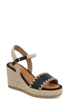 Mia Becky Ankle Strap Espadrille Platform Wedge Sandal
