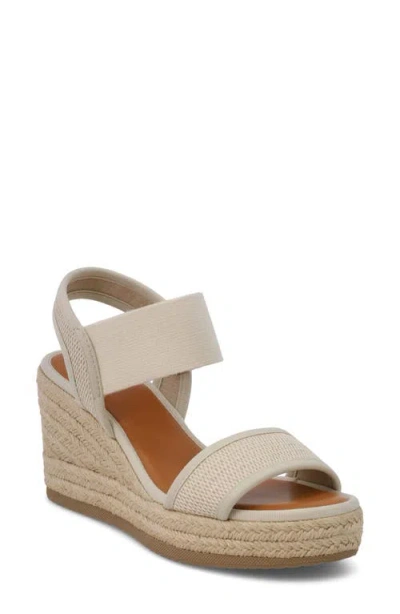 Mia Berniece Platform Wedge Sandal In Neutral