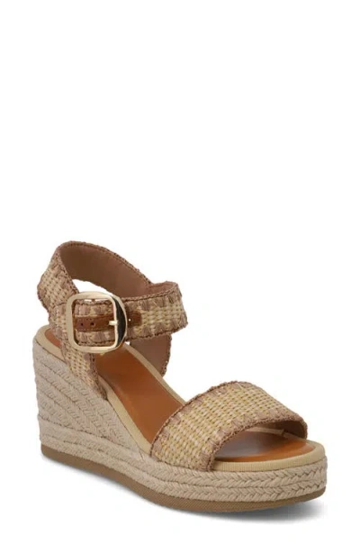 Mia Beverlee Platform Wedge Sandal In Multi