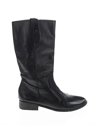 Pre-owned Mia Boots In Black