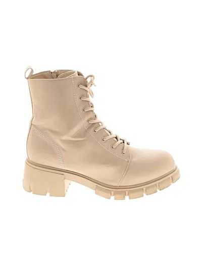 Pre-owned Mia Boots In Brown