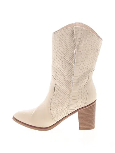 Pre-owned Mia Boots In White