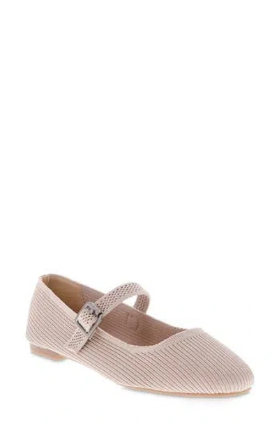 Mia Brita Mary Jane Flat In Oatmeal