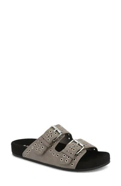 Mia Brooklyn Slide Sandal In Brown