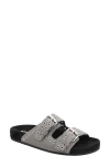 Mia Brooklyn Slide Sandal In Slate