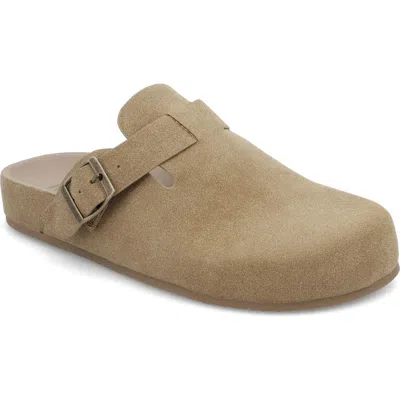 Mia Buckle Strap Mule In Multi