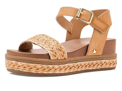 Mia Buffy (little Kid/big Kid) Girls Shoes Cognac : 13 Little Kid M, Leather In Brown