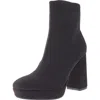 Mia Candra Womens Block Heel Ankle Boots In Multi