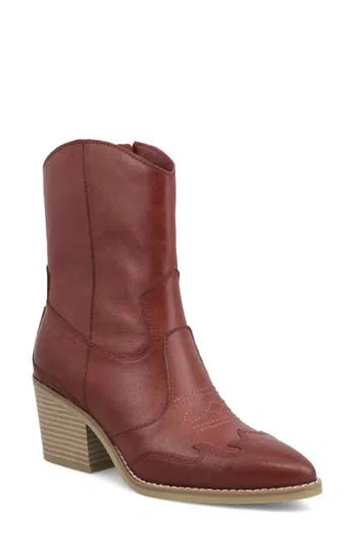 Mia Clorinda Western Boot In Brown