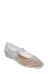 Mia Coco Jelly Flat In Animal Print