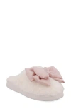 Mia Cozi Slipper In 3d Pink Bow