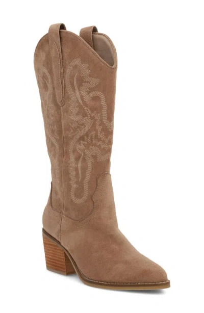 Mia Crosley Western Boot In Brown