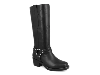 Mia Diego Riding Boot In Black