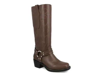Mia Diego Riding Boot In Brown