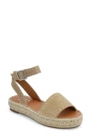 Mia Diosa Ankle Strap Sandal In Natural