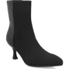 Mia Ediva Pointed Toe Bootie In Black