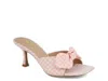 Mia Elyzza Bow Slide Sandal In Pink