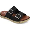 Mia Esei Slide Sandal In Black