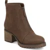 Mia Fabiola Front Zip Boot In Brown