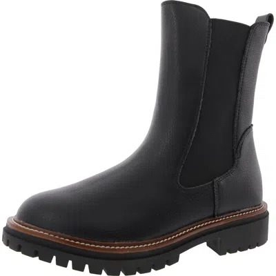 Mia Fala Womens Waterproof Leather Chelsea Boots