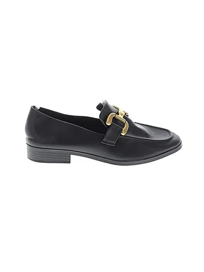 Pre-owned Mia Flats In Black