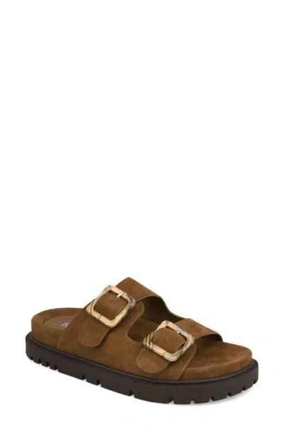 Mia Gen Slide Sandal In Brown