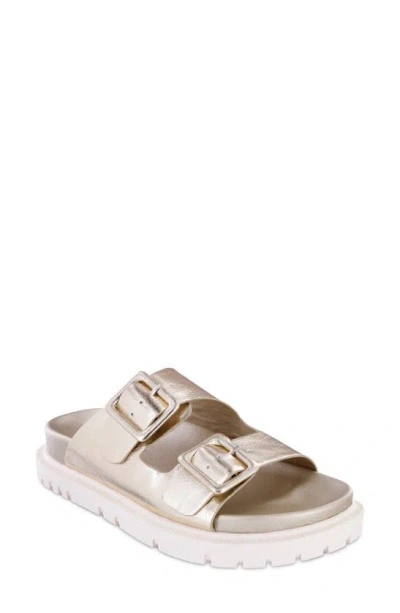 Mia Gen Slide Sandal In Gold