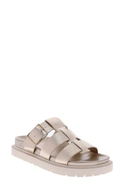 Mia Geni Slide Sandal In Multi