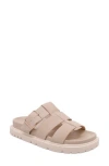 Mia Geni Slide Sandal In Neutral