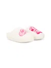 Mia Girl's Little Cozi Faux Shearling Slippers