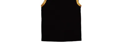 Mia Kids' Girls' Foil Tank Top In Black In Multi