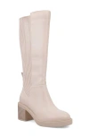 Mia Grier Knee High Boot In Ecru