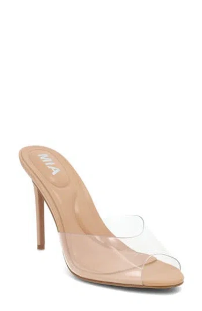 Mia Gwyneth Stiletto Sandal In Neutral