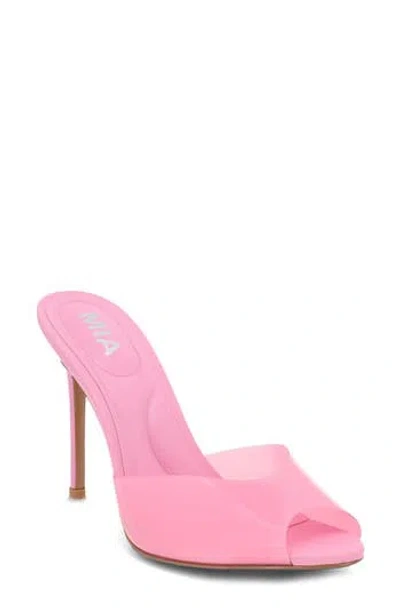 Mia Gwyneth Stiletto Sandal In Pink