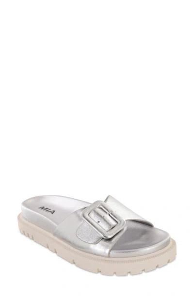 MIA GYA WATERPROOF PLATFORM SLIDE SANDAL