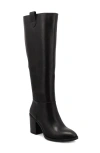 Mia Hadley Knee High Boot In Black