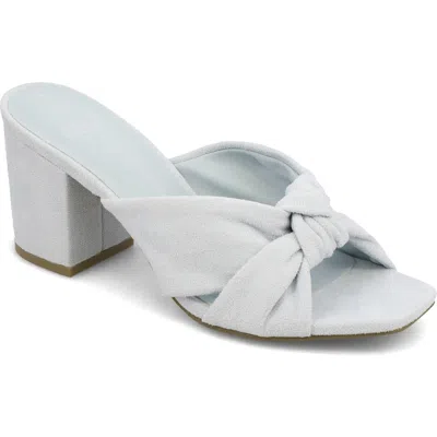 Mia Hania Slide Sandal In Blue