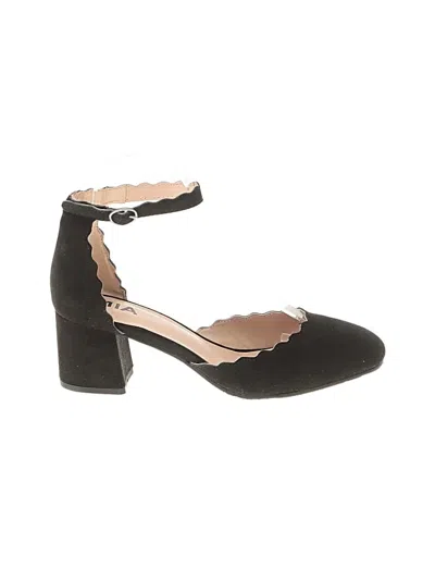 Pre-owned Mia Heels In Black
